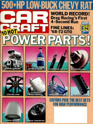 CAR CRAFT 1988 JULY - ED HILL, POWER TRICKS SPCL, GTO